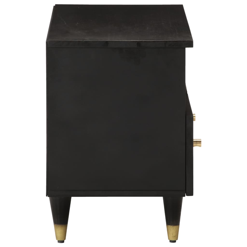 vidaXL Έπιπλο Τηλεόρασης 70 x 33 x 46 εκ. από Μασίφ Ξύλο Μάνγκο