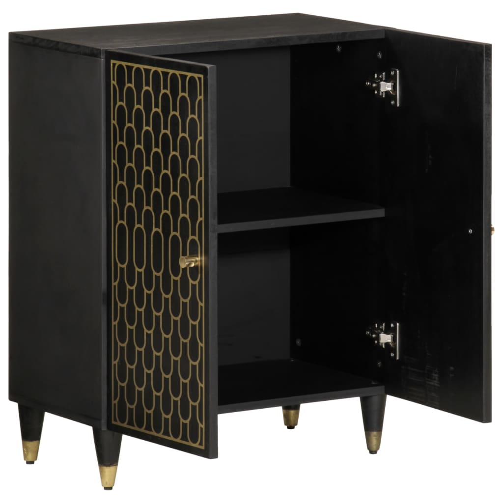 vidaXL Βοηθητικό Ντουλάπι 60 x 33 x 75 εκ. από Μασίφ Ξύλο Μάνγκο