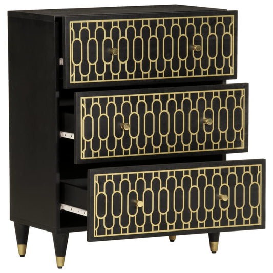 vidaXL Βοηθητικό Ντουλάπι 60 x 33 x 75 εκ. από Μασίφ Ξύλο Μάνγκο