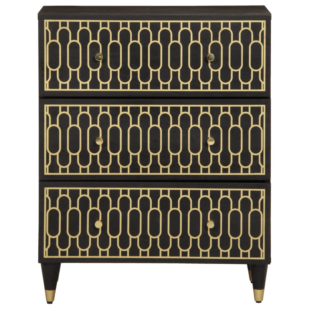 vidaXL Βοηθητικό Ντουλάπι 60 x 33 x 75 εκ. από Μασίφ Ξύλο Μάνγκο