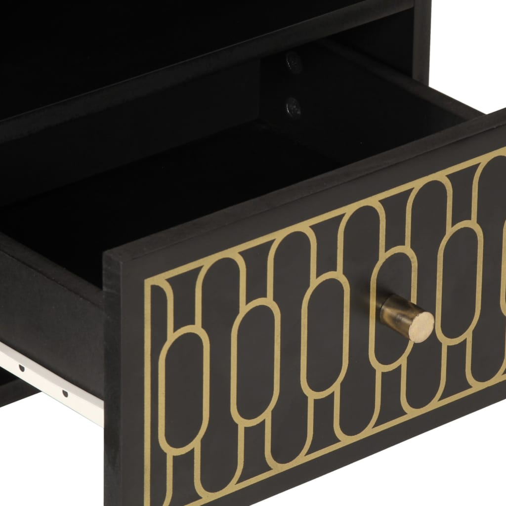 vidaXL Κομοδίνο 40 x 33 x 46 εκ. από Μασίφ Ξύλο Μάνγκο