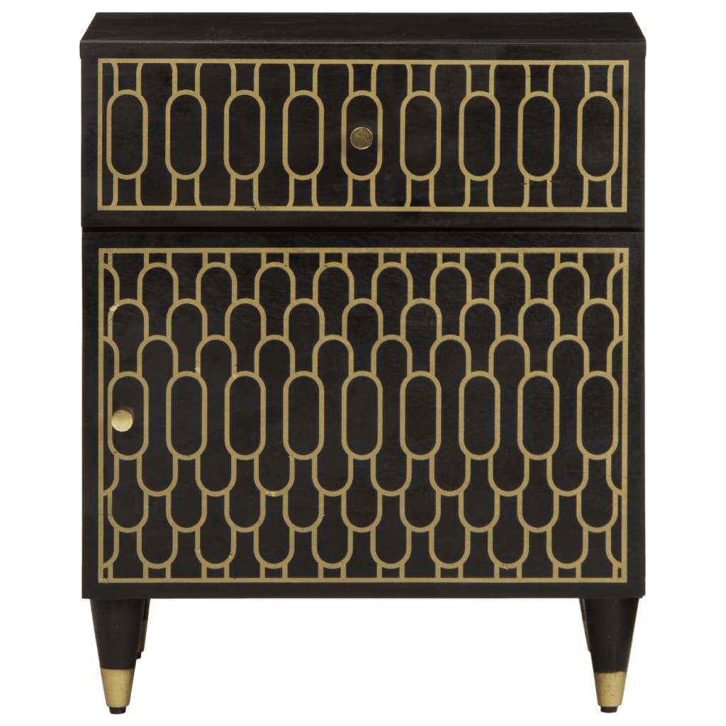 vidaXL Κομοδίνο 50 x 33 x 60 εκ. από Μασίφ Ξύλο Μάνγκο