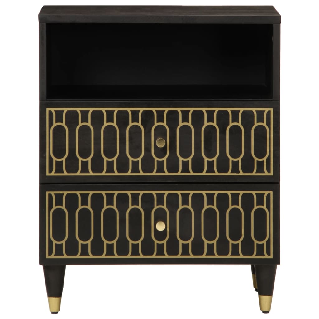 vidaXL Κομοδίνο 50 x 33 x 60 εκ. από Μασίφ Ξύλο Μάνγκο