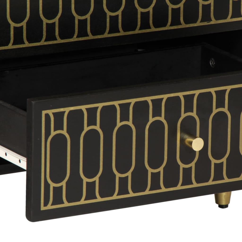 vidaXL Κομοδίνο 50 x 33 x 60 εκ. από Μασίφ Ξύλο Μάνγκο