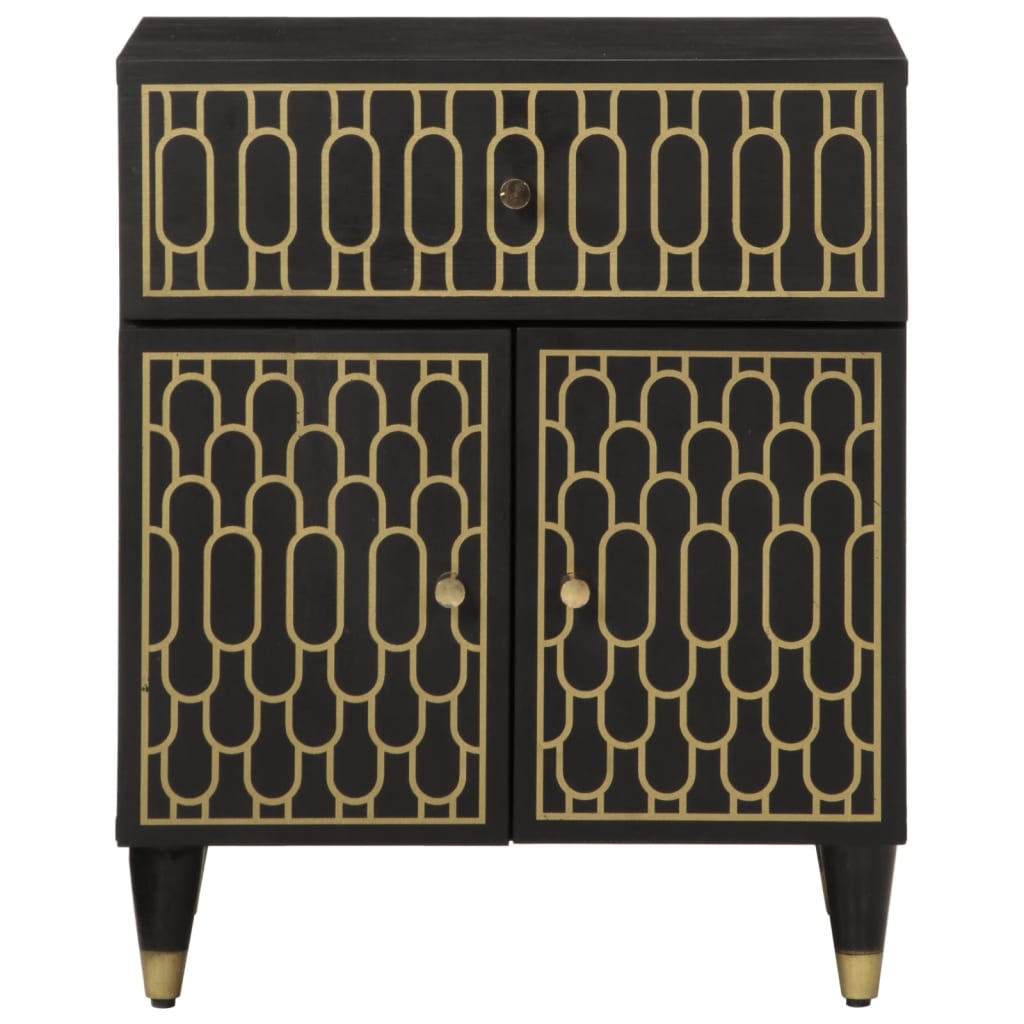 vidaXL Κομοδίνο 50 x 33 x 60 εκ. από Μασίφ Ξύλο Μάνγκο