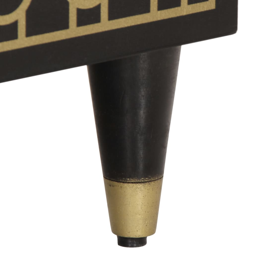 vidaXL Κομοδίνο 50 x 33 x 60 εκ. από Μασίφ Ξύλο Μάνγκο