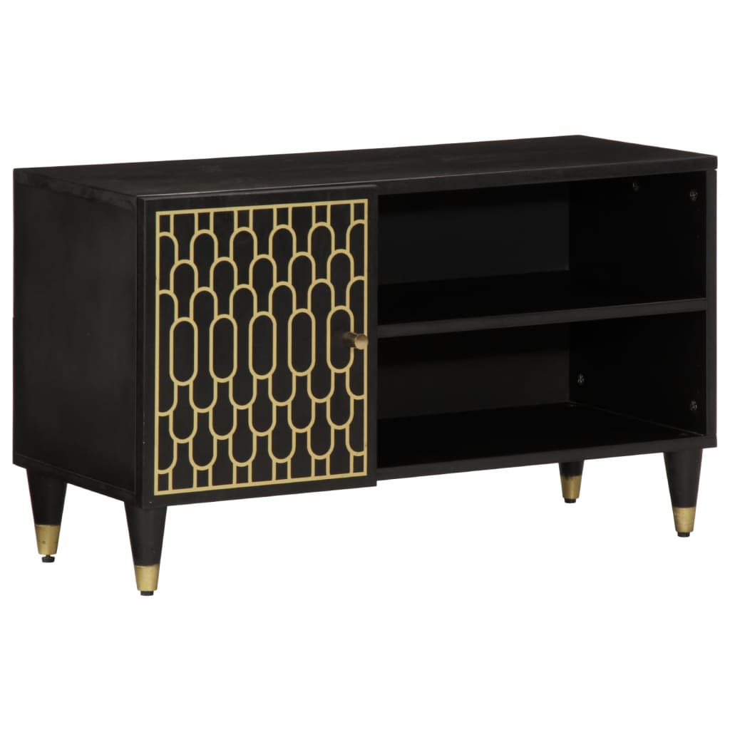 vidaXL Έπιπλο Τηλεόρασης 80x31,5x46 εκ. από Μασίφ Ξύλο Μάνγκο