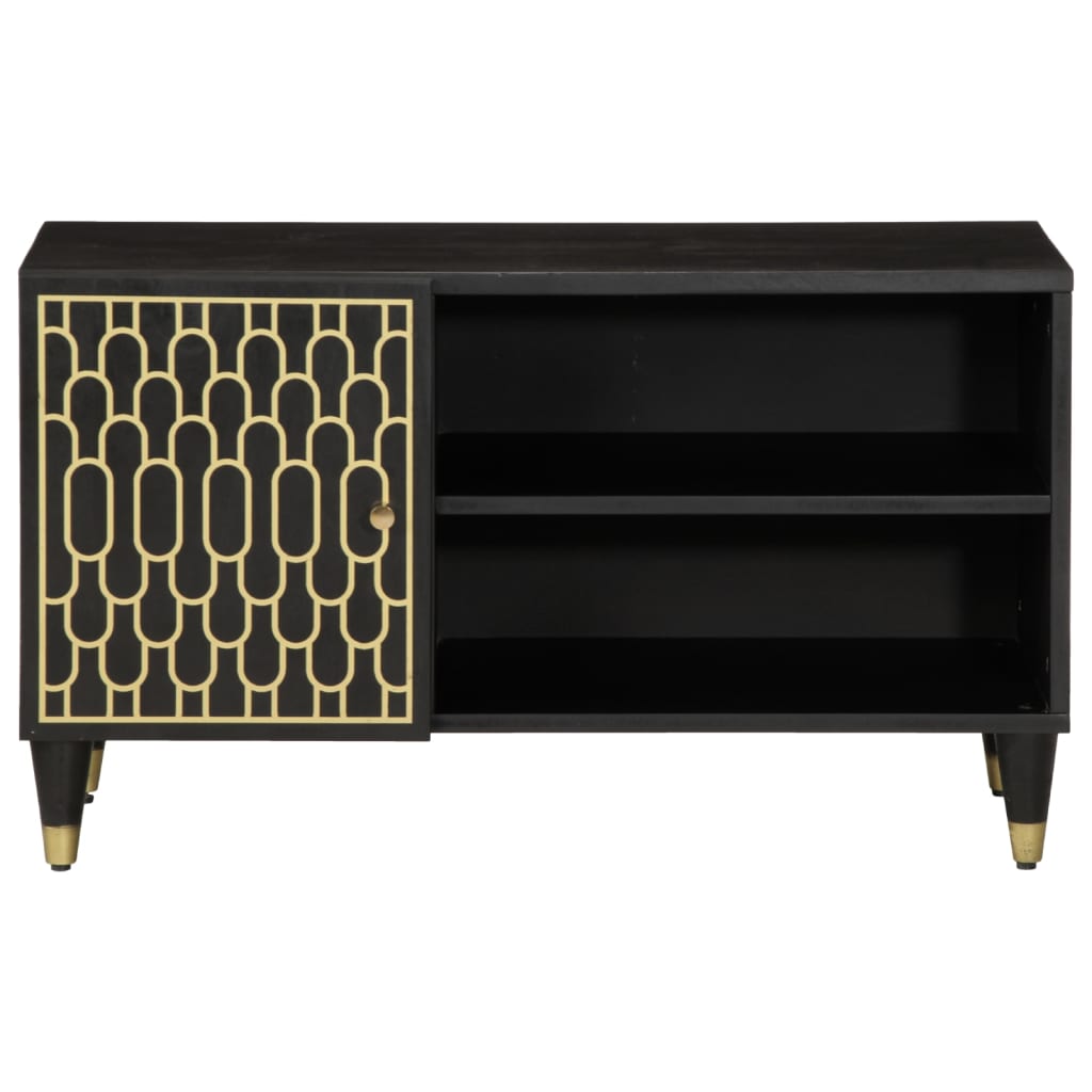 vidaXL Έπιπλο Τηλεόρασης 80x31,5x46 εκ. από Μασίφ Ξύλο Μάνγκο