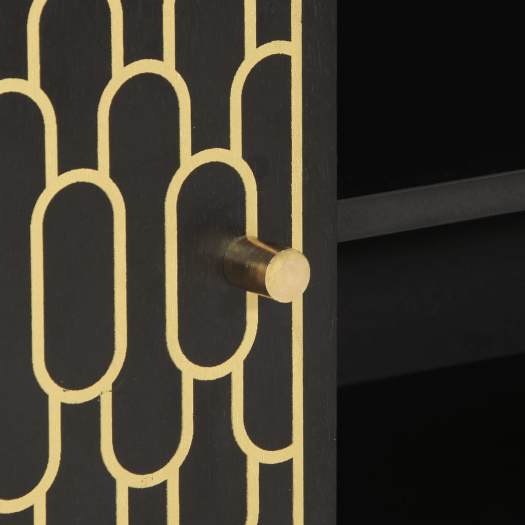 vidaXL Έπιπλο Τηλεόρασης 80x31,5x46 εκ. από Μασίφ Ξύλο Μάνγκο