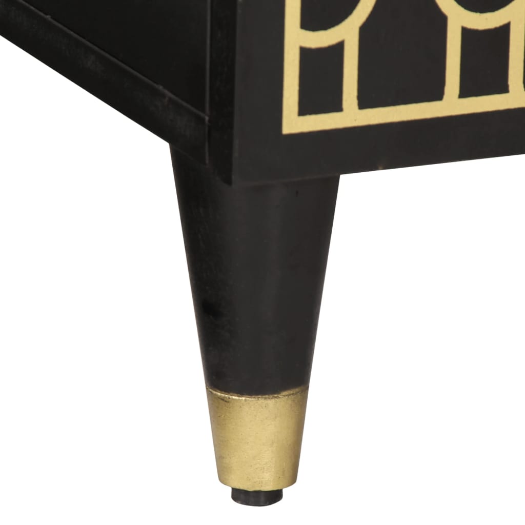 vidaXL Έπιπλο Τηλεόρασης 80x31,5x46 εκ. από Μασίφ Ξύλο Μάνγκο