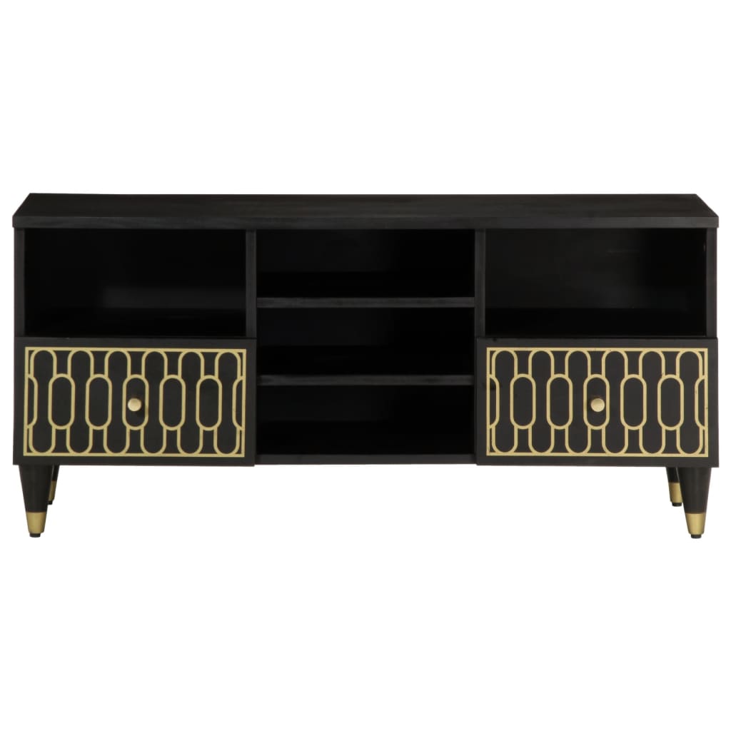 vidaXL Έπιπλο Τηλεόρασης 100 x 33 x 46 εκ. από Μασίφ Ξύλο Μάνγκο