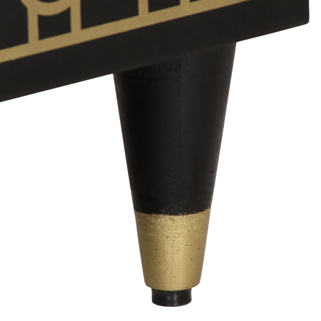 vidaXL Ντουλάπι Μπάνιου 62 x 33 x 58 εκ. από Μασίφ Ξύλο Μάνγκο