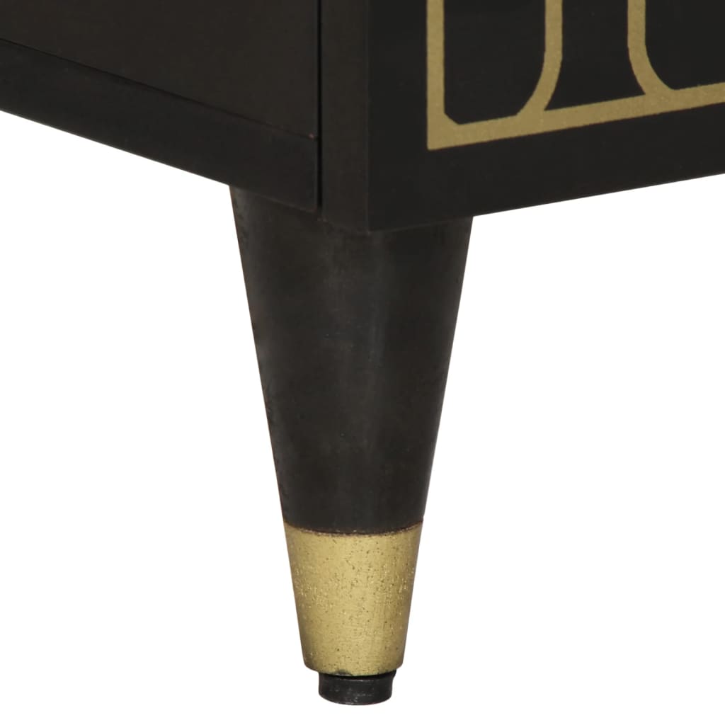 vidaXL Ντουλάπι Μπάνιου 38 x 33 x 160 εκ. από Μασίφ Ξύλο Μάνγκο