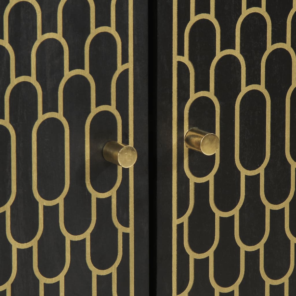 vidaXL Ντουλάπι 60 x 33 x 100 εκ. από Μασίφ Ξύλο Μάνγκο