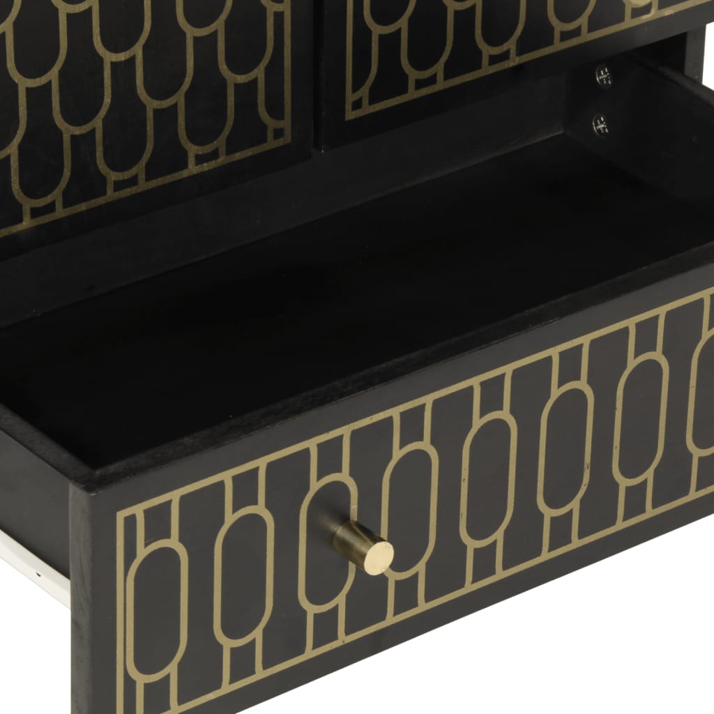 vidaXL Ντουλάπι 60 x 33 x 100 εκ. από Μασίφ Ξύλο Μάνγκο