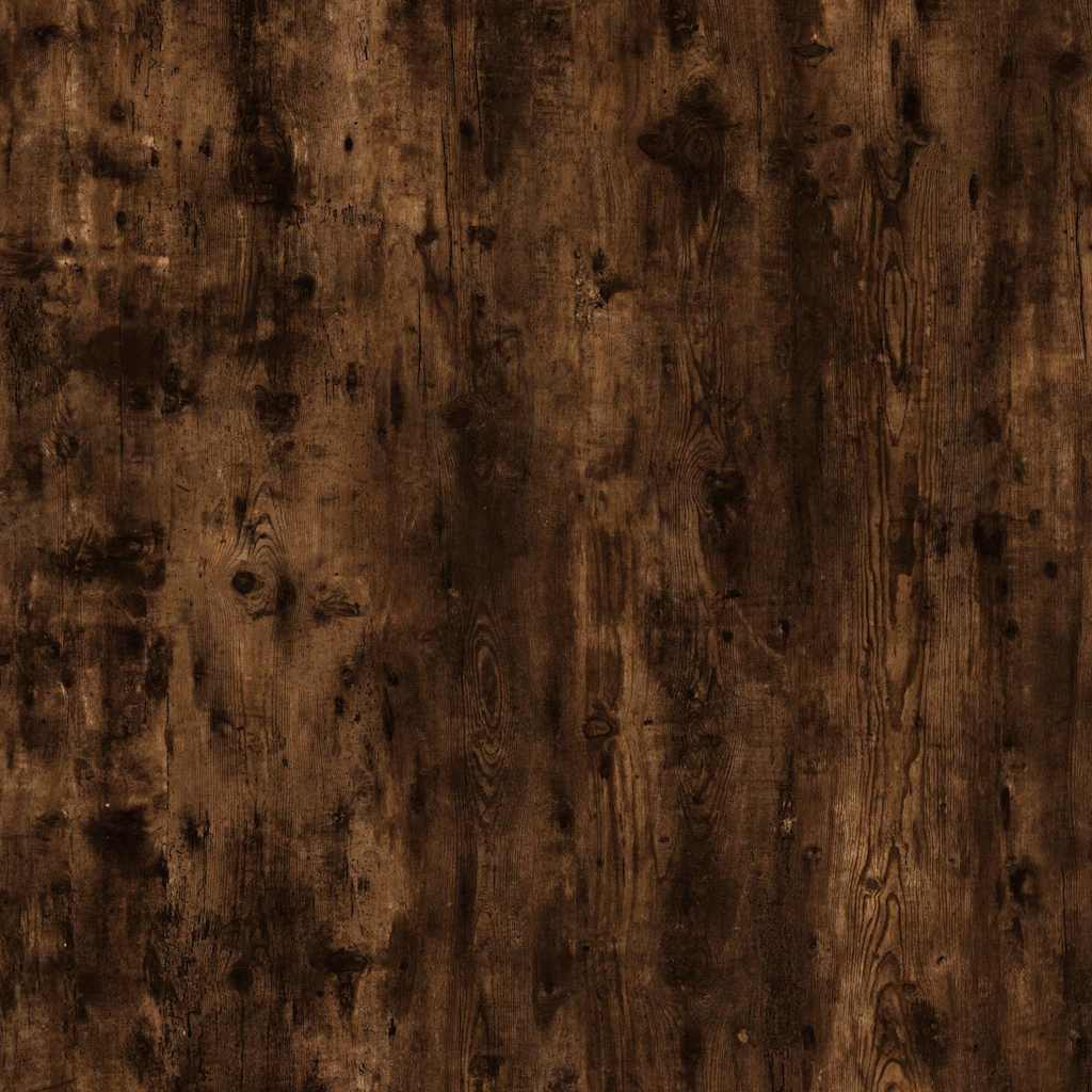 vidaXL Σετ Επίπλων Μπάνιου 2 Τεμαχίων Καπνιστή Δρυς από Τεχν. Ξύλο