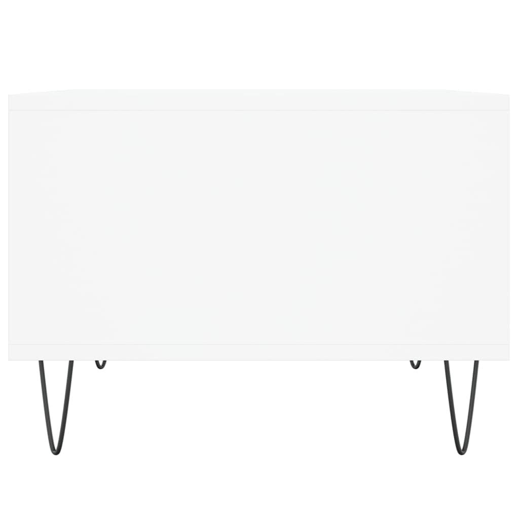 vidaXL Τραπεζάκι Σαλονιού Λευκό 60x50x36,5 εκ. από Επεξεργασμένο Ξύλο