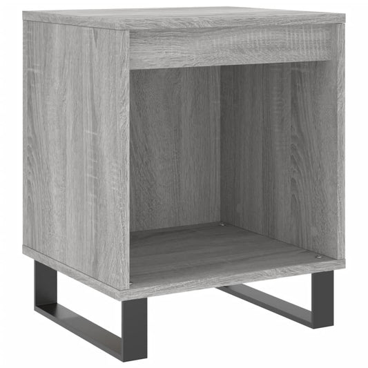 vidaXL Κομοδίνο Γκρι Sonoma 40 x 35 x 50 εκ. από Επεξεργασμένο Ξύλο