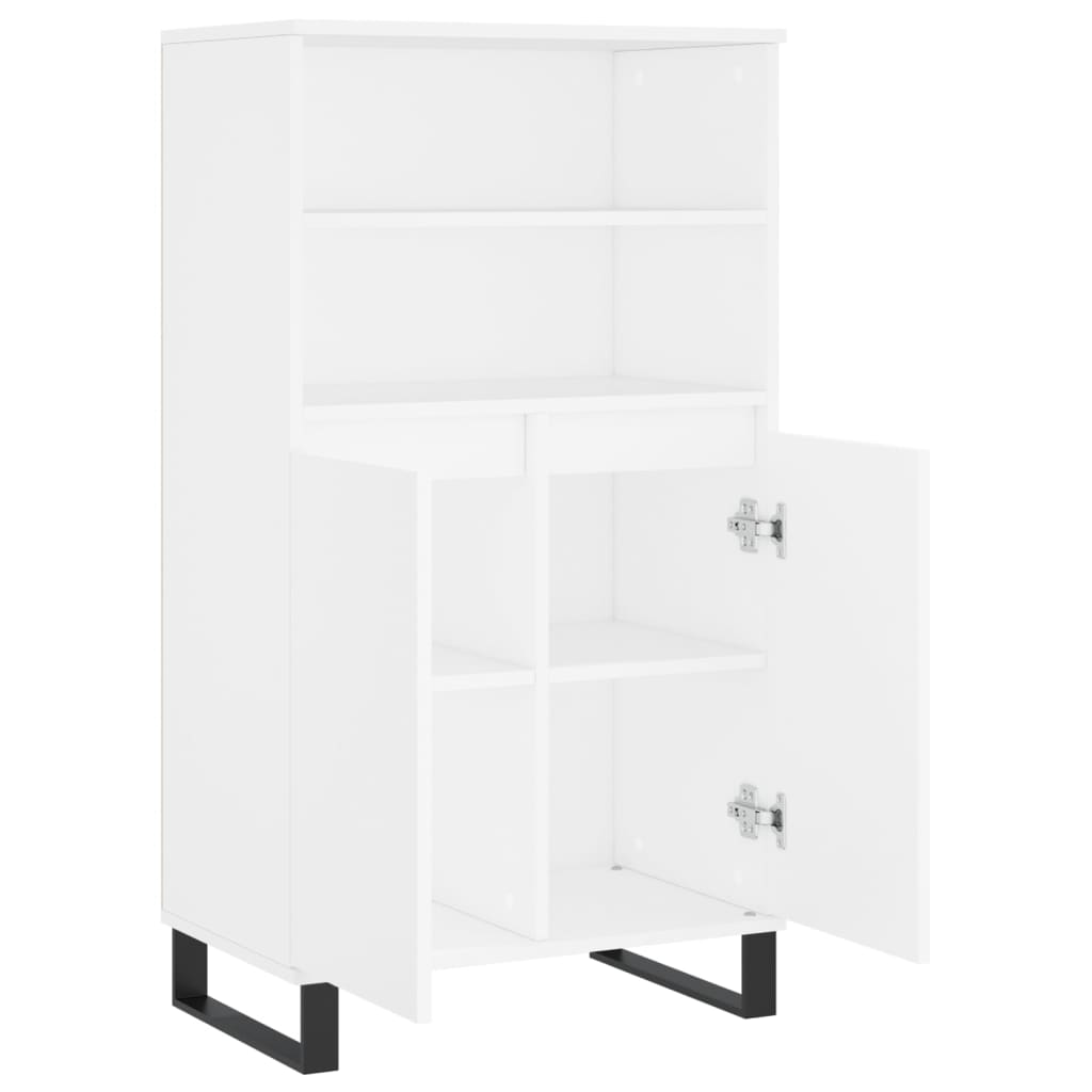 vidaXL Ντουλάπι Λευκό 60 x 36 x 110 εκ. από Επεξεργασμένο Ξύλο