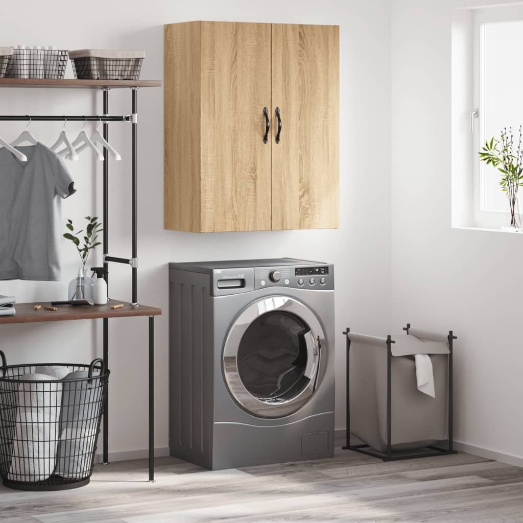 vidaXL Ντουλάπι Επιτοίχιο Sonoma Δρυς 69,5 x 34 x 90 εκ. Επεξεργ. Ξύλο