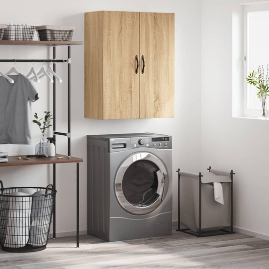 vidaXL Ντουλάπι Επιτοίχιο Sonoma Δρυς 69,5 x 34 x 90 εκ. Επεξεργ. Ξύλο