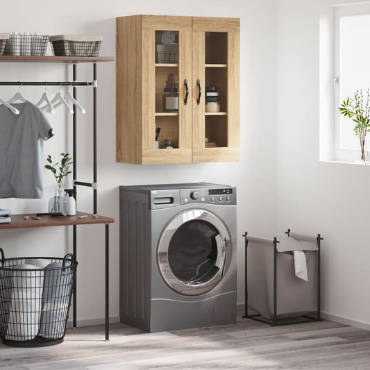 vidaXL Ντουλάπι Επιτοίχιο Sonoma Δρυς 69,5 x 34 x 90 εκ. Επεξεργ. Ξύλο