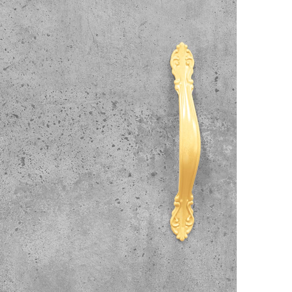 vidaXL Ντουλάπι Επιτοίχιο Γκρι Σκυροδεμ. 69,5x34x90 εκ. Επεξεργ. Ξύλο