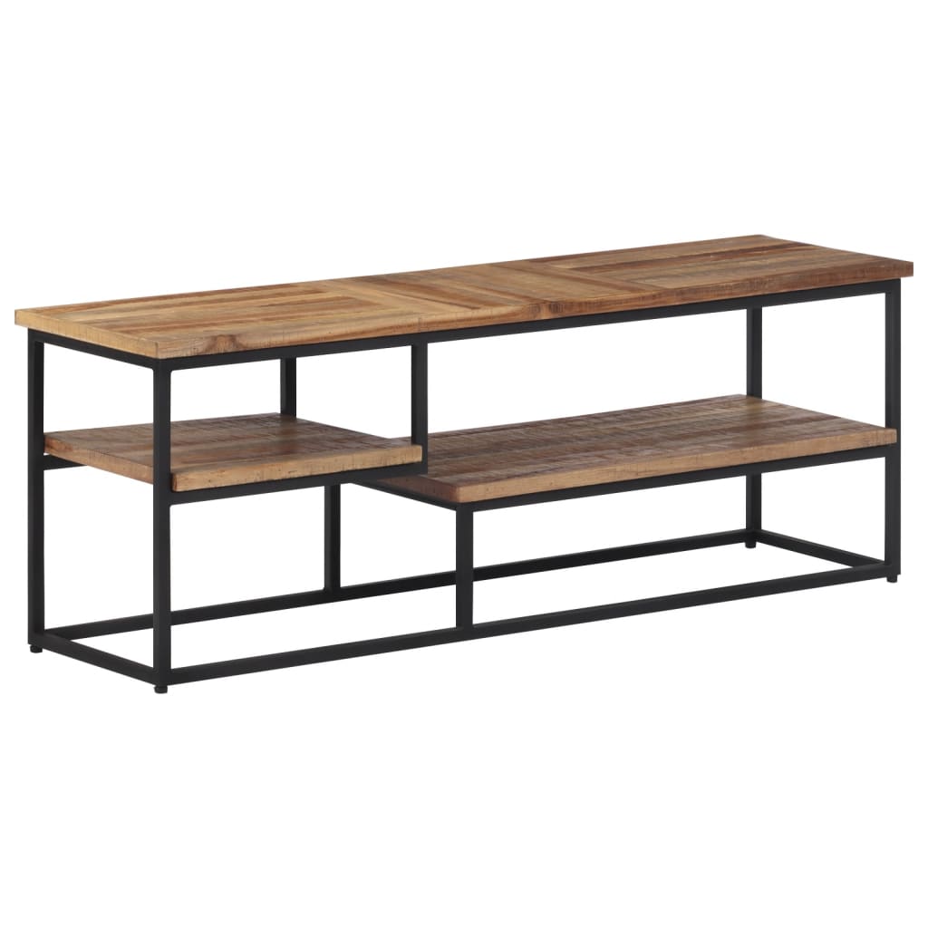 vidaXL Έπιπλο Τηλεόρασης 110 x 30 x 39 εκ. από Μασίφ Ανακυκλωμένο Teak