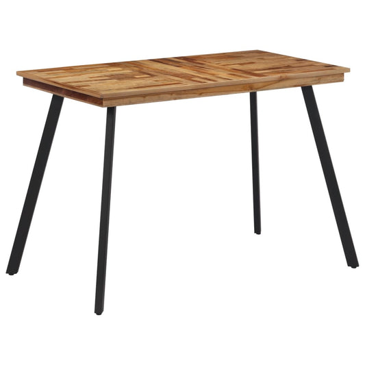 vidaXL Τραπεζαρία 120 x 62 x 76 εκ. από Μασίφ Ξύλο Teak