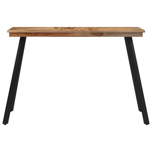 vidaXL Τραπεζαρία 120 x 62 x 76 εκ. από Μασίφ Ξύλο Teak