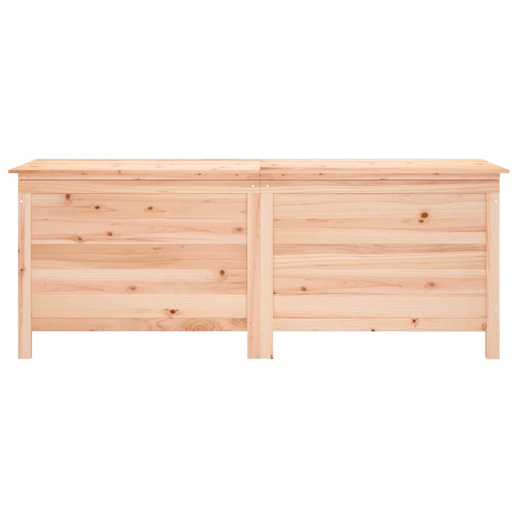 vidaXL Μπαούλο Αποθήκευσης Κήπου 150x50x56,5 εκ. από Μασίφ Ξύλο Ελάτης