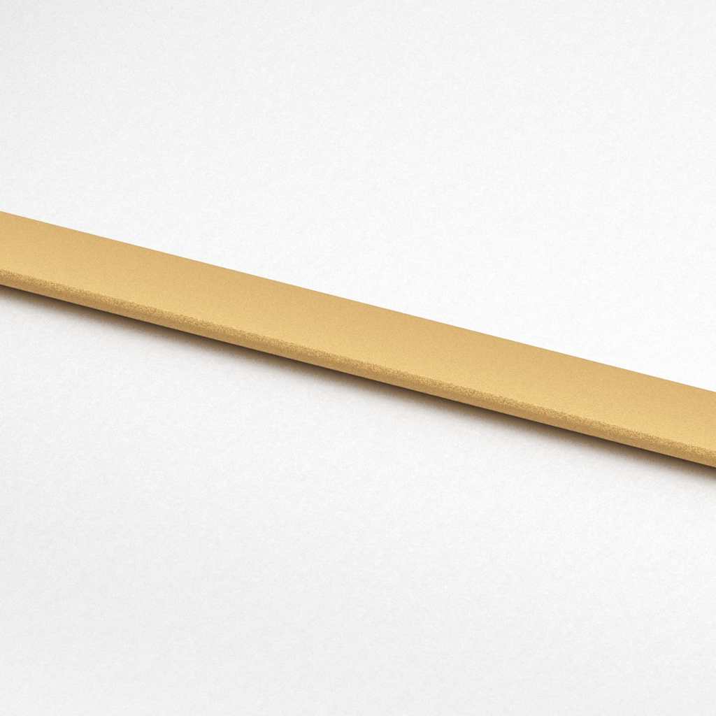 vidaXL Συρόμενη Πόρτα Χρυσή 76x205 εκ. από Αμμοβολή ESG και Αλουμίνιο