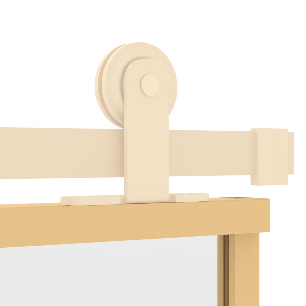 vidaXL Συρόμενη Πόρτα Χρυσή 102,5x205 εκ. από Γυαλί ESG και Αλουμίνιο