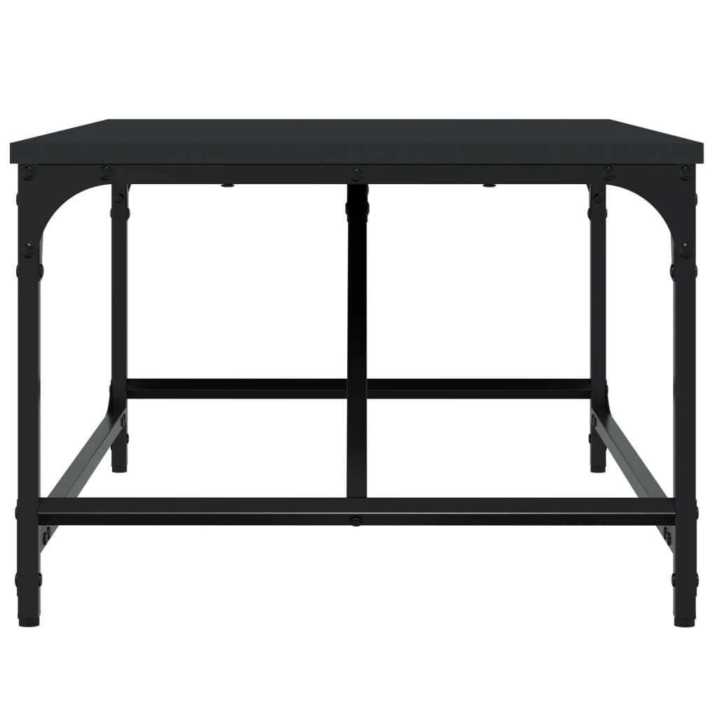 vidaXL Τραπεζάκι Σαλονιού Μαύρο 75 x 50 x 35 εκ. από Επεξεργ. Ξύλο