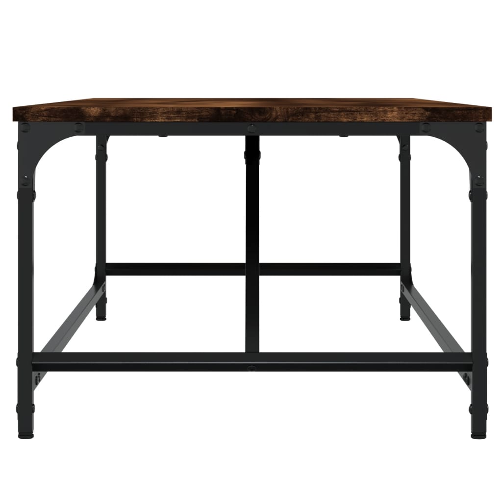 vidaXL Τραπεζάκι Σαλονιού Καπνιστή Δρυς 100x50x35 εκ. Επεξεργ. Ξύλο