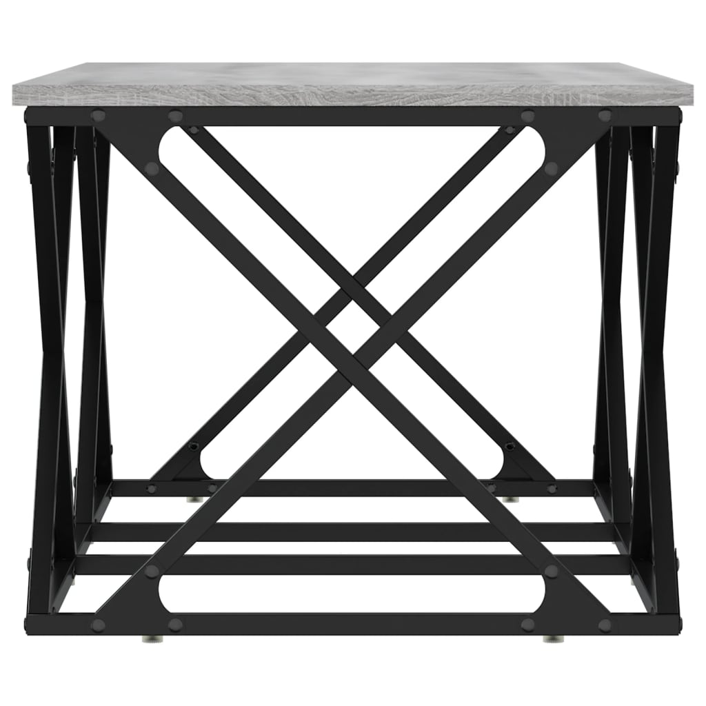 vidaXL Τραπεζάκι Σαλονιού Γκρι Sonoma 100x49x40 εκ.