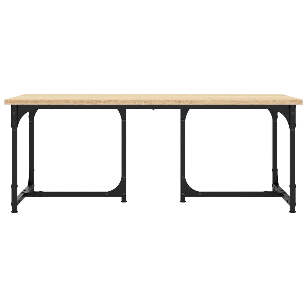 vidaXL Τραπεζάκι Σαλονιού Sonoma Δρυς 90x50x35 εκ. Επεξεργασμένο Ξύλο