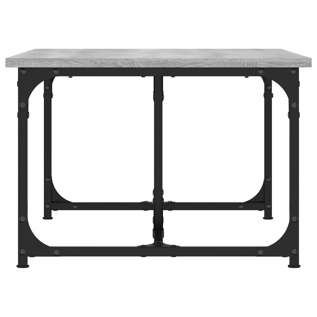 vidaXL Τραπεζάκι Σαλονιού Γκρι Sonoma 90x50x35 εκ. Επεξεργασμένο Ξύλο