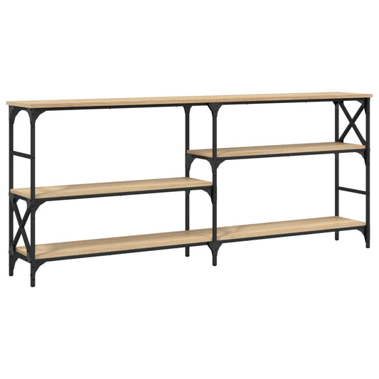 vidaXL Τραπέζι Κονσόλα Sonoma Δρυς 180x29x76,5 εκ. Επεξεργασμένο Ξύλο