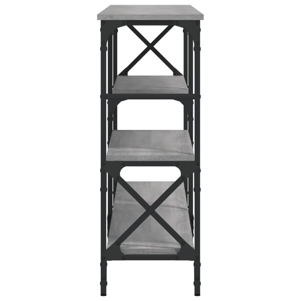 vidaXL Τραπέζι Κονσόλα Γκρι Sonoma 180x29x76,5 εκ. Επεξεργ. Ξύλο