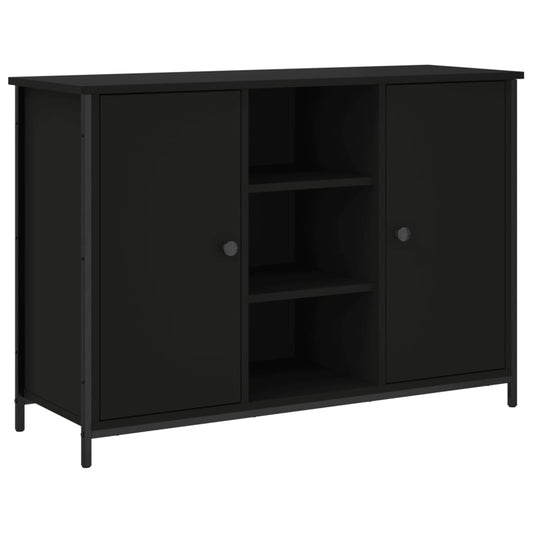 vidaXL Μπουφές Μαύρος 100 x 35 x 70 εκ. από Επεξεργασμένο Ξύλο