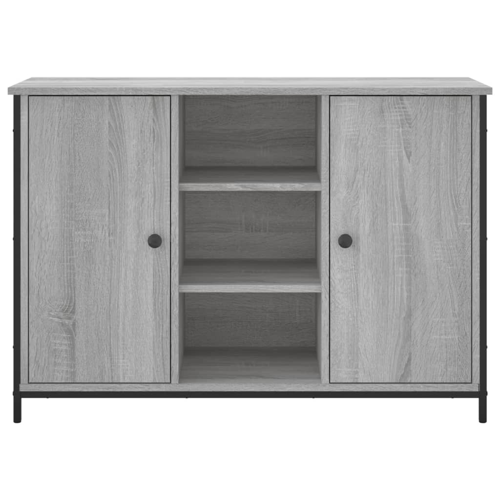 vidaXL Μπουφές Γκρι Sonoma 100x35x70 εκ. από Επεξεργασμένο Ξύλο