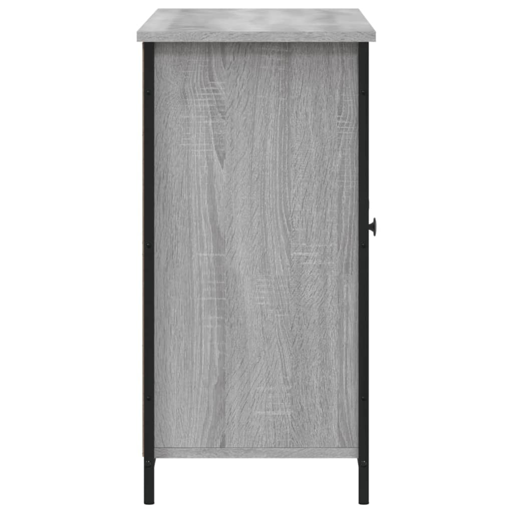 vidaXL Μπουφές Γκρι Sonoma 100x35x70 εκ. από Επεξεργασμένο Ξύλο