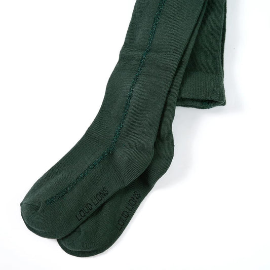 Children's Tights Dark Green 104
