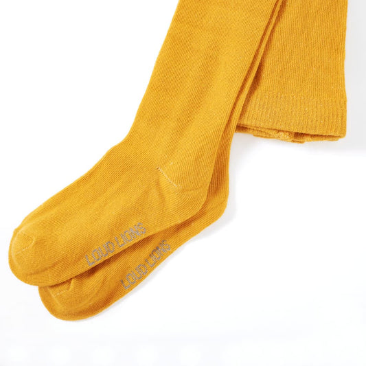 Children's Tights Dark Ochre 92