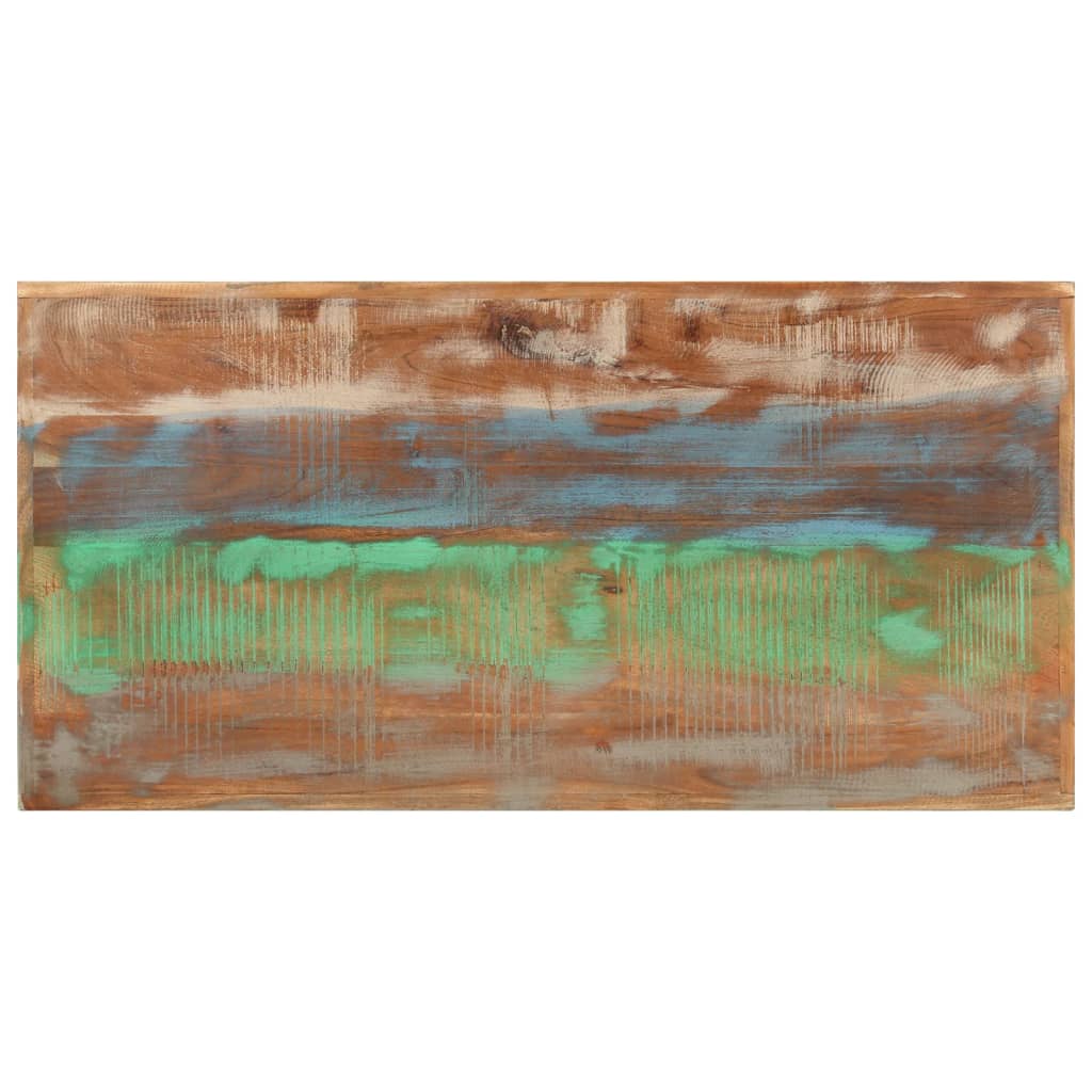 vidaXL Τραπέζι Μπαρ 110x55x107 εκ. Μασίφ Ανακυκλωμένο Ξύλο & Σίδηρο