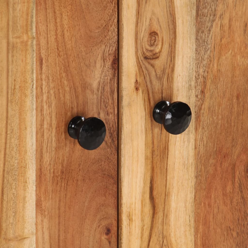 vidaXL Έπιπλα Μπάνιου Σετ 2 Τεμαχίων από Μασίφ Ξύλο Ακακίας