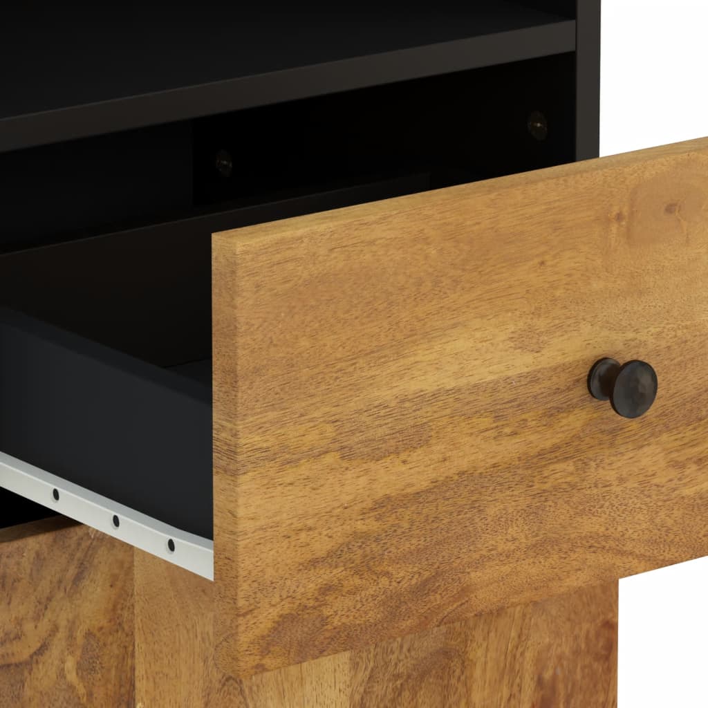 vidaXL Έπιπλα Μπάνιου Σετ 5 Τεμαχίων από Μασίφ Ξύλο Μάνγκο