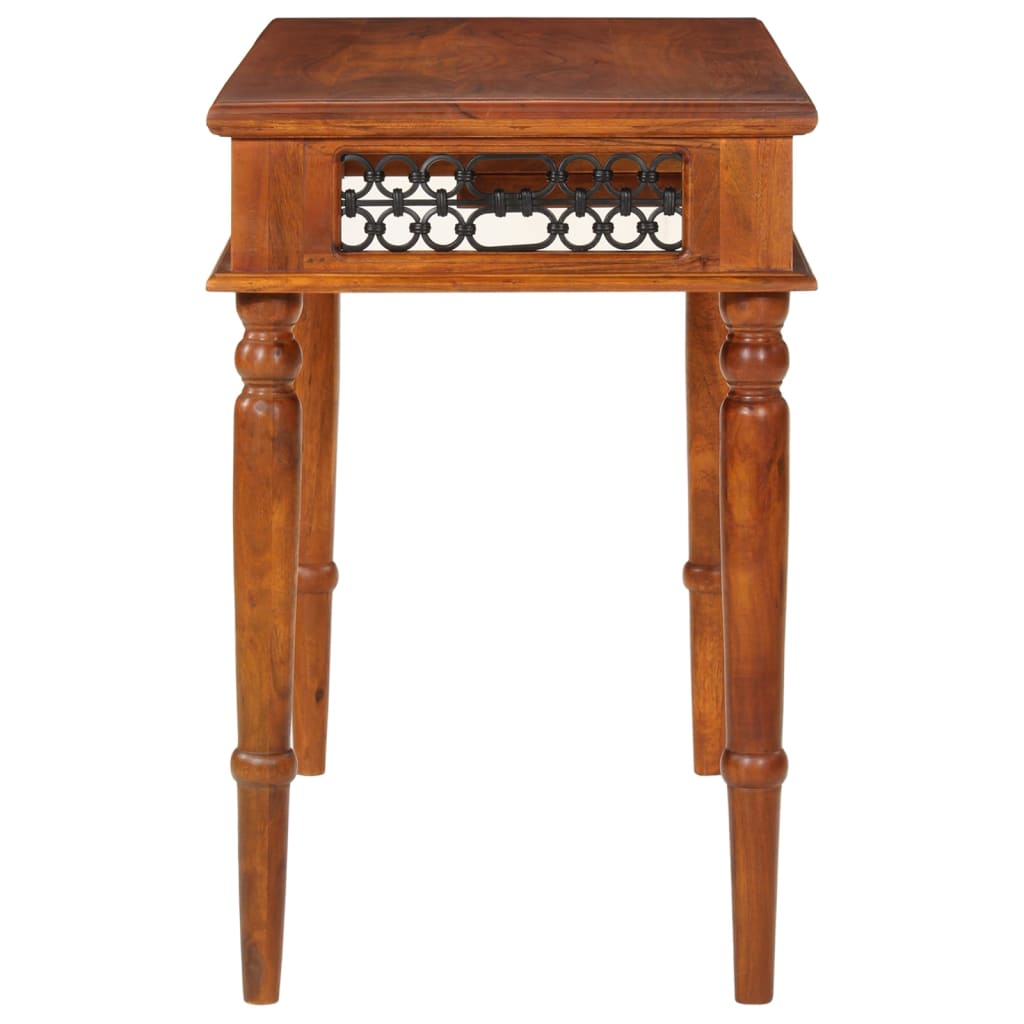 vidaXL Γραφείο με Συρτάρι 110 x 50 x 76 εκ. από Μασίφ Ξύλο Ακακίας