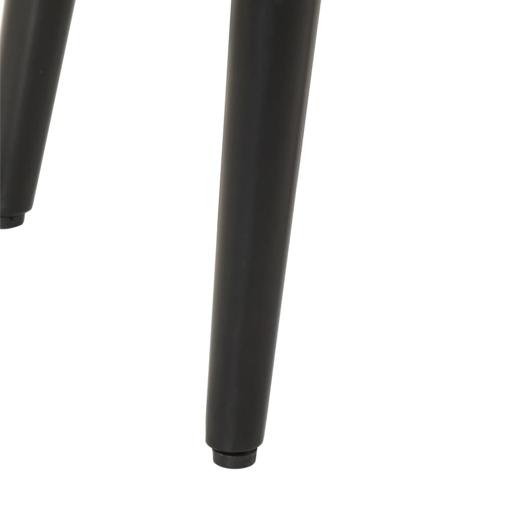 vidaXL Τραπεζάκι Σαλονιού 45 x 45 x 40 εκ. Μασίφ Ξύλο Μάνγκο & Σίδηρος